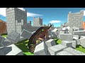 T Rex War - Tyrannosaurus Rex Evolved VS Biollante Kaiju