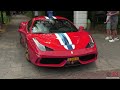 Supercars Accelerating - Ford GT, Revuelto, Novitec Aventador SVJ, GT2 RS, Novitec 812, Spyder RS