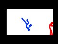 small red vs blue sticknodes fight[OAJ smina]