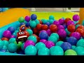 Sing with Mocas - Little Monster Cars! The Ants Go Marching song for babies & more songs for kids.