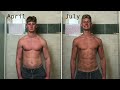 My 4 Month Body Transformation Time-lapse (192-175 lbs)