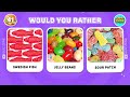 Would You Rather...?Junk Food Edition 🎂 🍫 🍨 MYSTERY Dish Edition | Quiz Zone