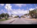 Driving in Barbados - Warrens to North end of island (Dec 2017)