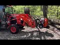 Bigtoolrack Skidsteer Quick Hitch in action! Just another use!!!