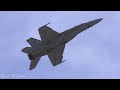 F-18 Super Hornet Demo - AVIATION NATION 2022