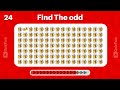 Find the ODD one out! | Emoji Challenge | Emoji Quiz