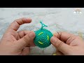 Mini Turtle Amigurumi || Easy Step-by-Step Crochet Keychain Tutorial for Beginners🐢
