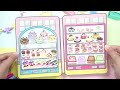 How to make paper doll house : Bakery shop Quite Book / DIY paper doll