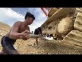 GODDESS SKILL MECHANIC.! FASTEST IN INDONESIA..REPAIR ROLLER EXCAVATOR