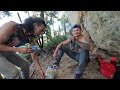 Quase sofremos um acidente subindo a trilha da passagem da serra do Boqueirão #trilha #climb