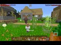 Destroying a whole village in minecraft!