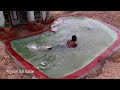 Amazing Top 2! How To Build Mud Villa House With Underground Swimming Pool And Heated Pool
