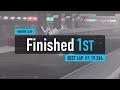 Using Blind Driving Assists to successfully take first place on one of my favorite tracks