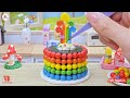 Beautiful Miniature Colorful Cake 🌈 Miniature Rainbow KitKat Chocolate Cake | Lotus Cakes