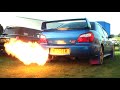 Bee*R Rev limiter launch control flames Subaru Impreza WRX STi Blitz Nur Spec R