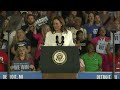 Vice President Kamala Harris speaks at Detroit rally (August 7, 2024)