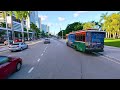 MIAMI 4K - Driving from Key Biscayne to South Beach, Florida