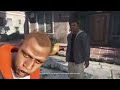 Random Guy Keeps Punching Trevor During Cutscene: GTA V