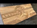 Amazing wood carving skills and techniques.