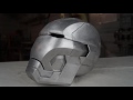 Making The Metal Iron man Helmet (MK 42)