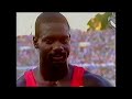 Rome 1987 World Championships Athletics Men's 100 metres Final Ben Johnson 9.83 WR