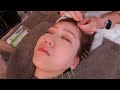 ASMR Acupuncture massage to achieve clear skin.(Mayu Watanabe is a client)
