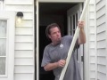 How to install an exterior door and jamb. Replace. Easy! The Home Mender.