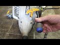 ryobi ex26 trimmer carburetor adjustment