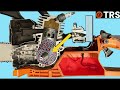 A Unique way Showing How a 2-Stroke Chainsaw Engine Works (Cutaway Chainsaw)