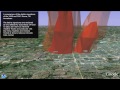 Moore Tornadoes 1999 & 2013 (NOAA animation - iso comparison)