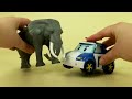 Robocar POLI Shape Game | Learning Shapes with Animals | Toy Play for Kids | Robocar POLI TV