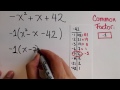 Factoring Quadratic Expressions Pt. 2