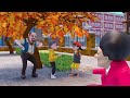 Short Film Scary Teacher 3D - Nick Vs Tani - Miss T Vs Brave Look After Kid Naughty