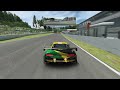 RaceRoom Racing Experience Spa Ranked