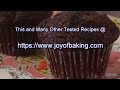 Chocolate Yogurt Muffins Recipe Demonstration - Joyofbaking.com