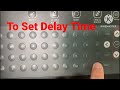 GENT VIGILON PANEL PROGRAMMING || HOW TO PUT DELAY IN GENT PANEL || #gent  #programming #firealarm