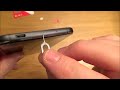 How to INSERT / REMOVE a SIM card in various MOBILE  CELL PHONES