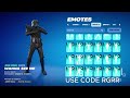 ALL ICON SERIES DANCE & EMOTES IN FORTNITE! (AWR TROOPER)