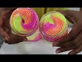 HOW TO MAKE COLORFUL WHIPPED BODY BUTTRE / OUR FRUITY LOOPS WHIPPED BODY BUTTER  TUTORIAL AND RECIPE