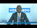 Vox Hebdo Partie 2 : Avis du sénat sur l'affaire des terres Congo Rwanda