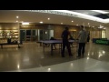 BU Table Tennis match 2014-02-14