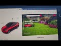 How to quickly open a website on a Tesla Model Y