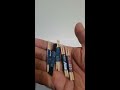 Mini drumsticks (Baterias en Miniatura)  MINI DRUMS