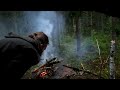 Camping in RELAXING RAIN🍂The Rainy Autumn Forest of Finland