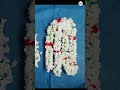 How to Make Tissue Paper Jasmine Flowers /DIY Artificial Paper Flower Garland #youtubeshorts #shorts