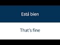 Learn Spanish with phrases and sentences