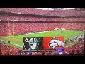 NFL on CBS intro 2023 - Las Vegas Raiders at Denver Broncos
