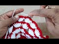 Thalposh Crochet new design 👌 woolen rumal Crosia design ♥️ Round Table Cover, Easy crochet design