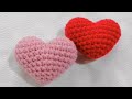 How to Crochet a Heart | Keychain | Tutorial | Valentines gift