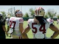 Mic'd Up: Fred Warner Fires up the Defense #49ersCamp